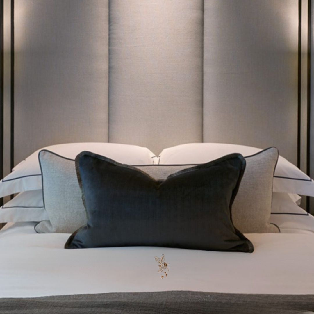 Whispering Oak Corded Duvet Cover