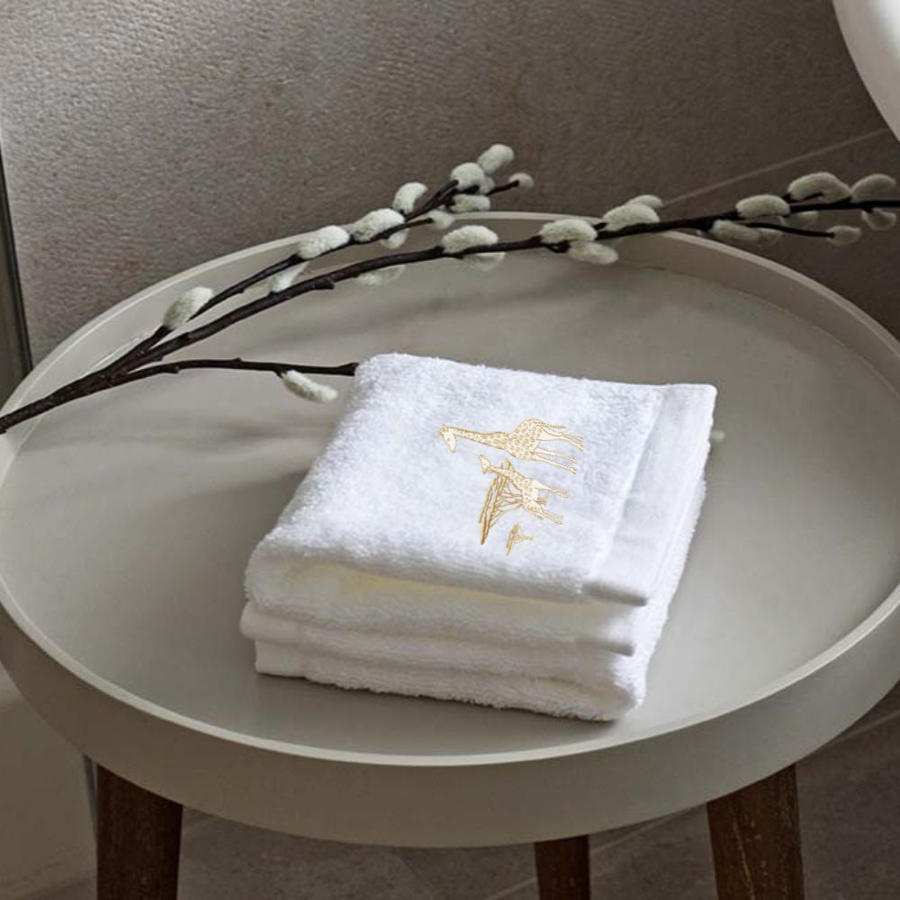 Wild Grace Herringbone Face Cloth