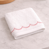 Scallop Melville Face Cloth