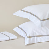 Oatmeal Stripe Duvet Cover