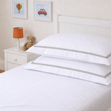 Oatmeal Stripe Oxford Pillowcases