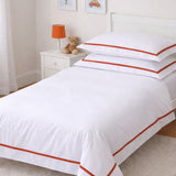 Oatmeal Stripe Duvet Cover