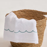 Scallop Balfour Face Cloth