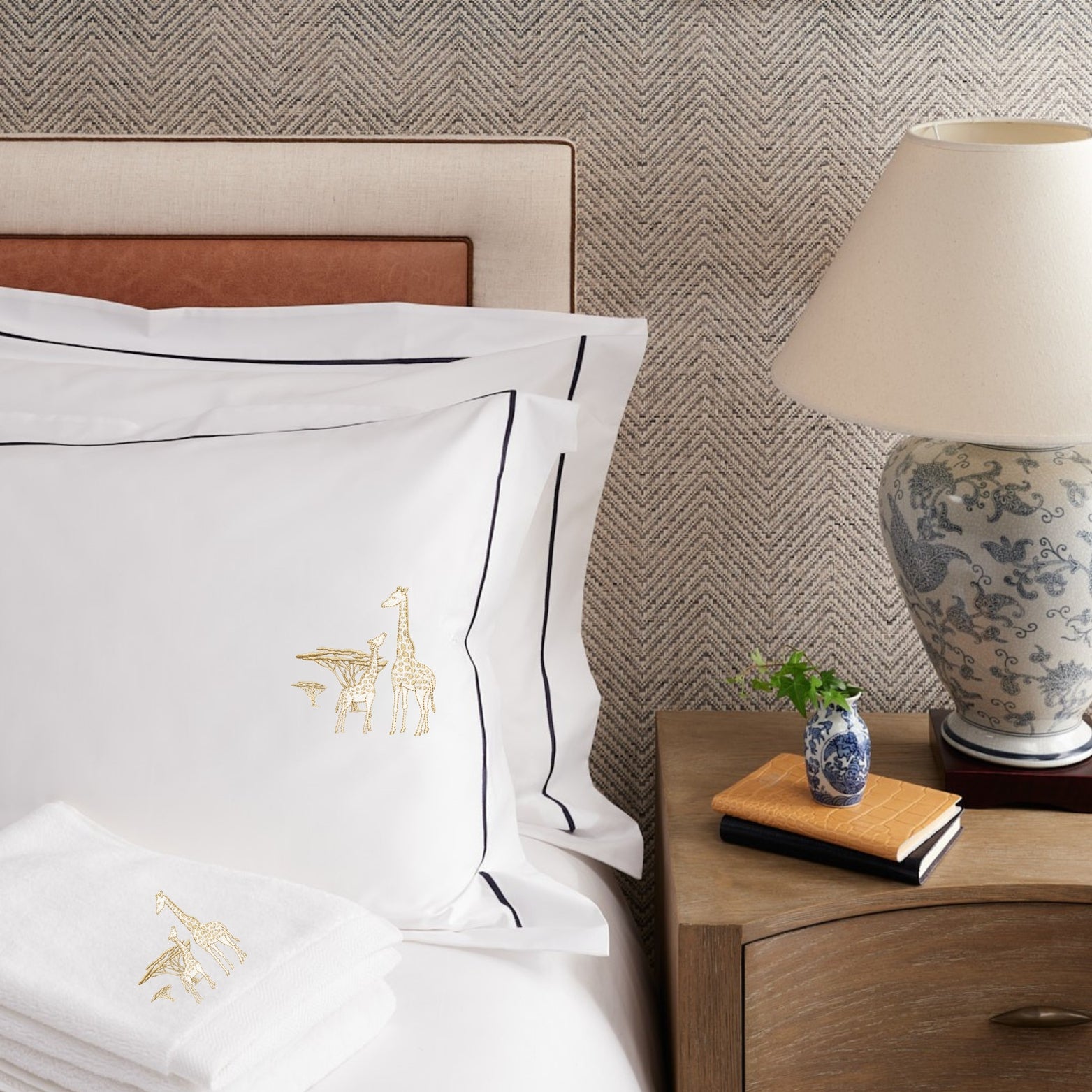 Wild Grace Corded Oxford Pillowcase