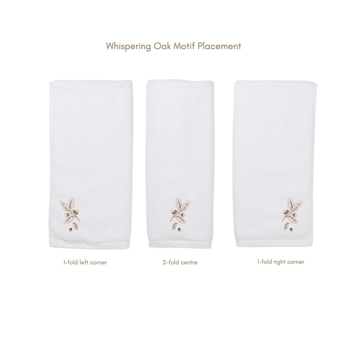 Whispering Oak Herringbone Bath Towel