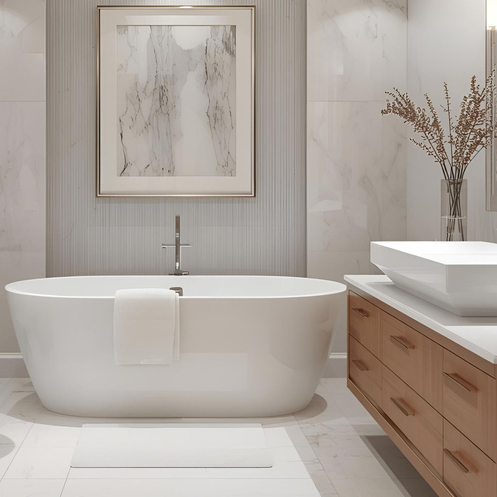 Herringbone Bath Mat