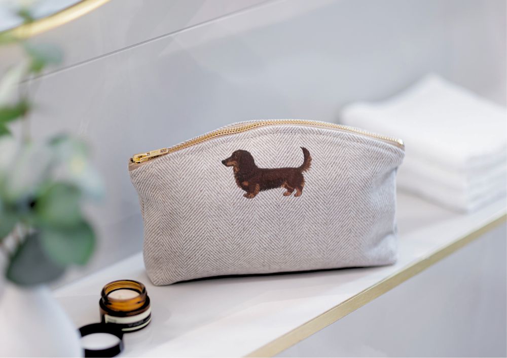 Sophie Paterson and Gilly Nicolson Maison Pip Herringbone Washbag