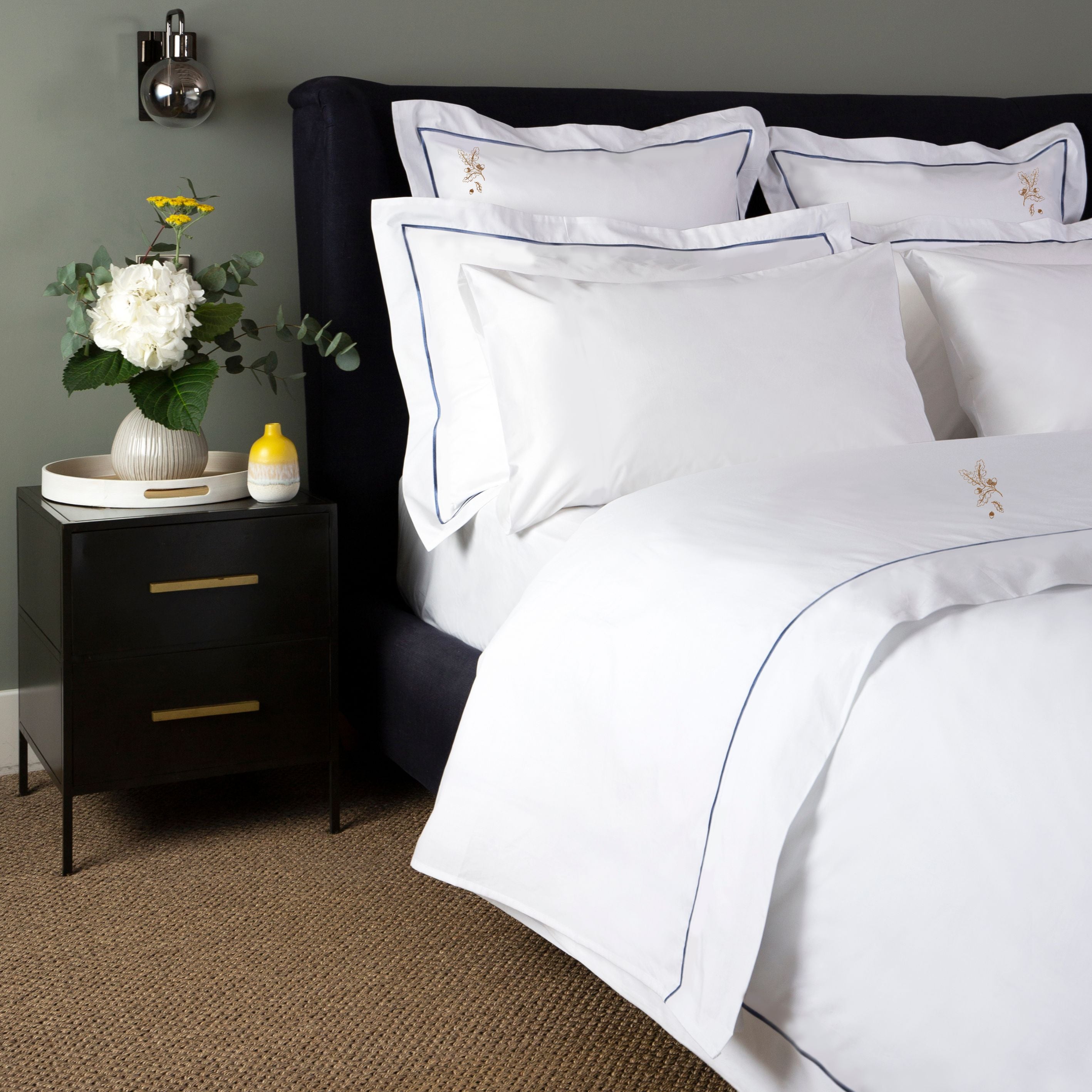 Whispering Oak Corded Top Sheet