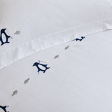 Fishing Penguin Oxford Pillowcase