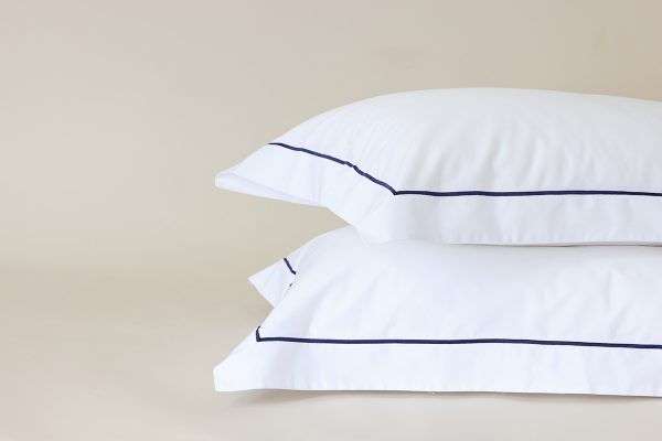 gilly nicolson brora navy one row cord bed linen readymade