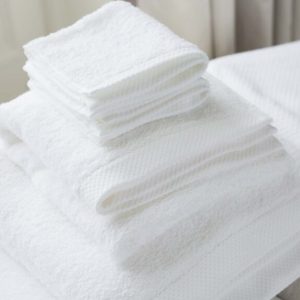 White Pure Cotton Towels