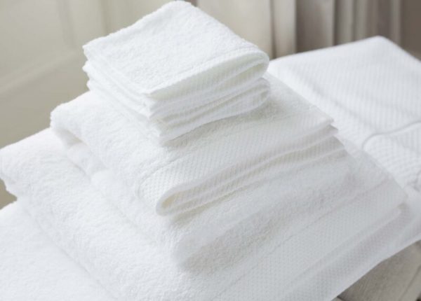 White Pure Cotton Towels